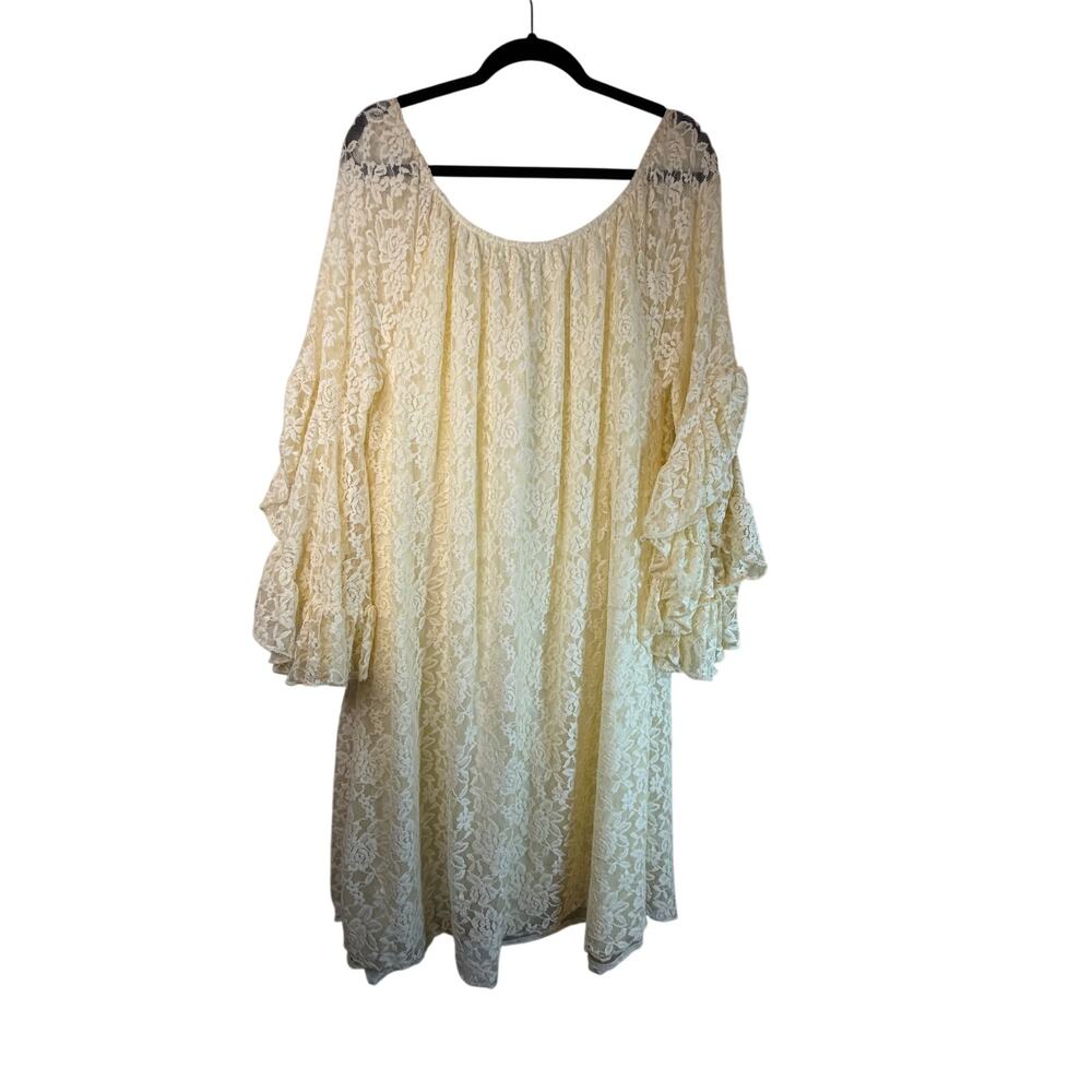 NWOT - Velzera Ivory Lace Dress - 3XL - Picture 2 of 8